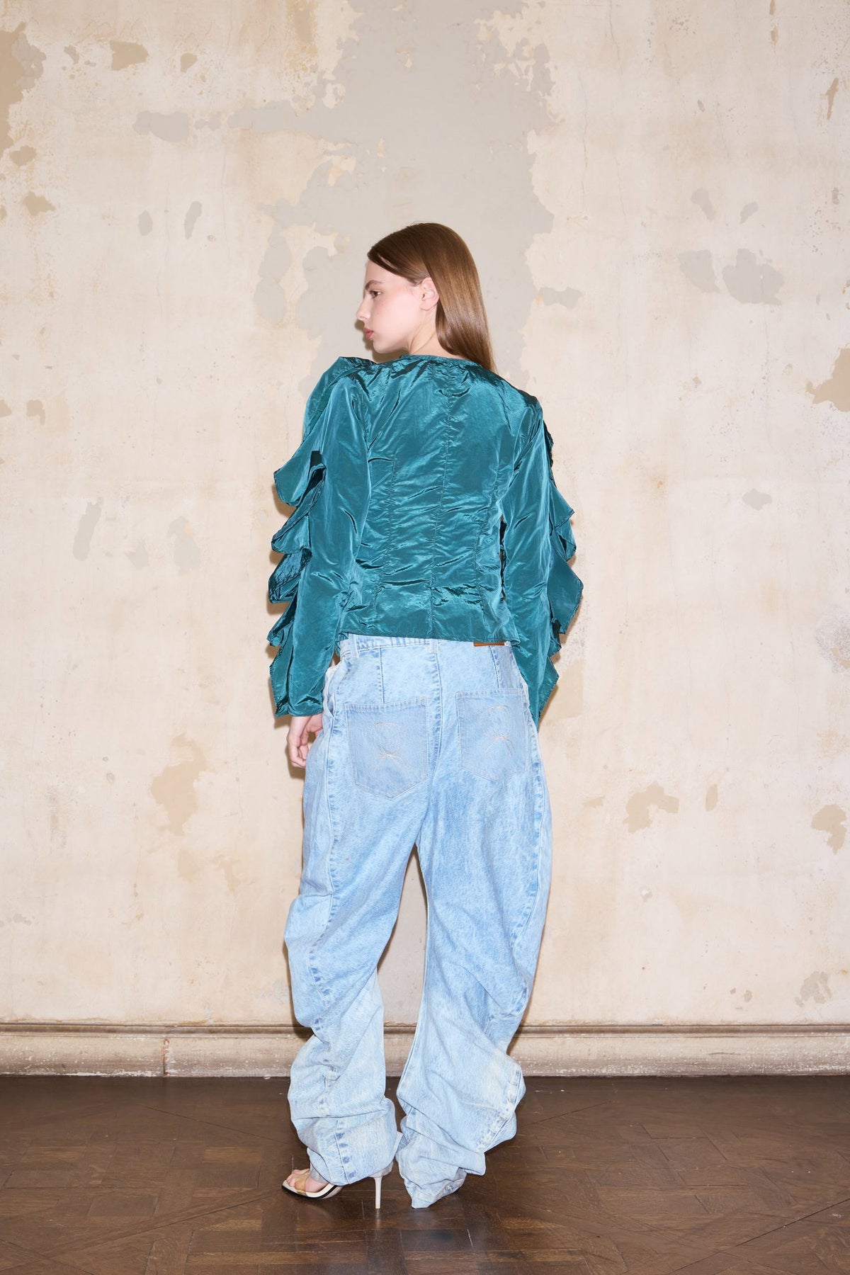 CERVANTES BLOUSE GREEN