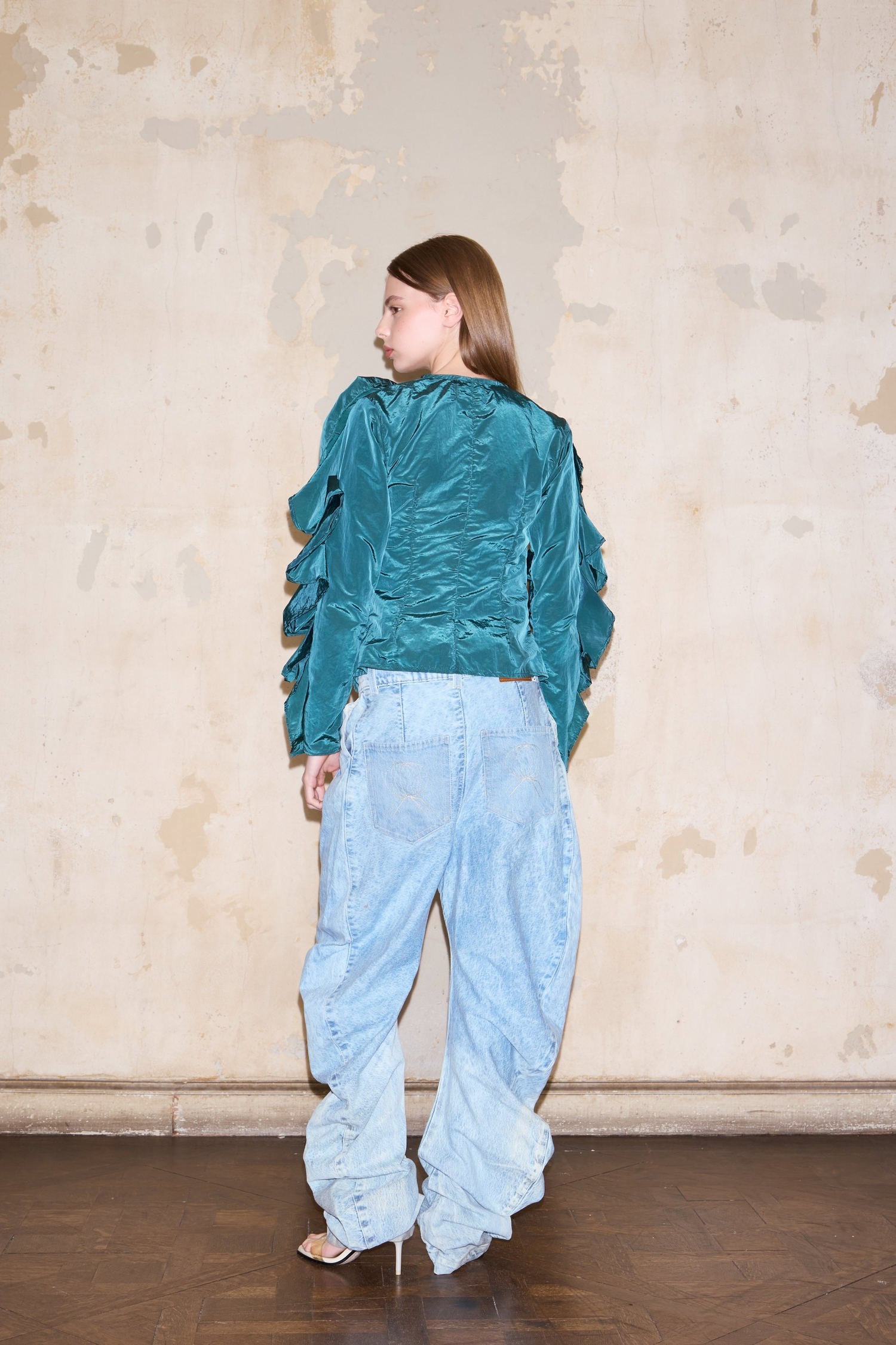 CERVANTES BLOUSE GREEN