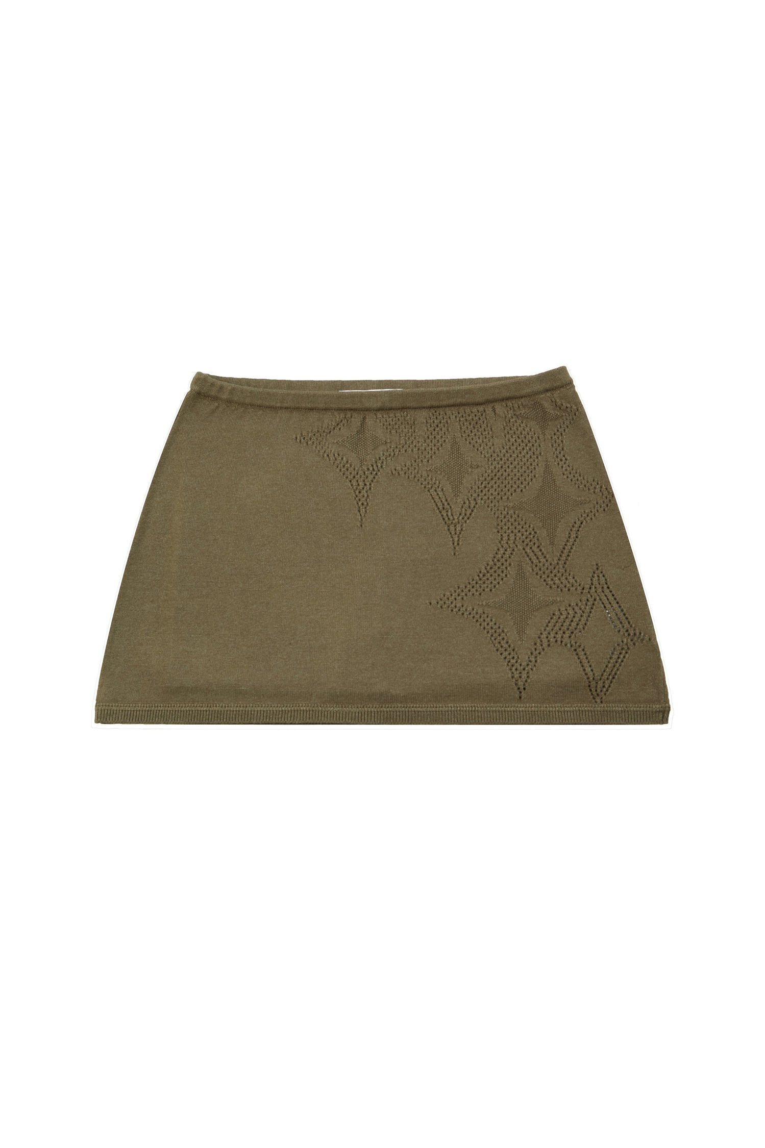Stars Skirt in Olive