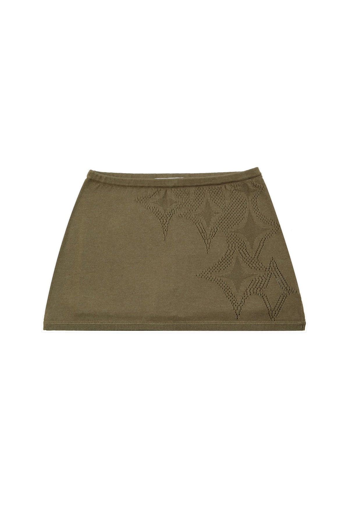 Stars Skirt in Olive